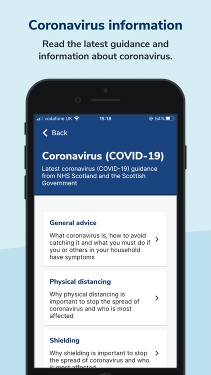 COVID-19 and flu information screenshot-3