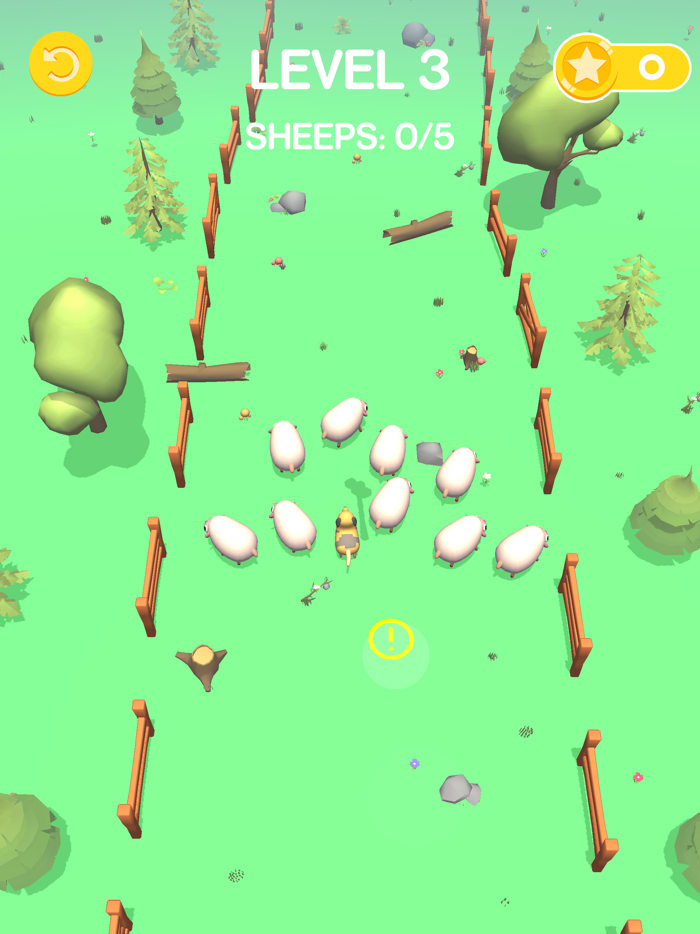 Save Sheeps 3D