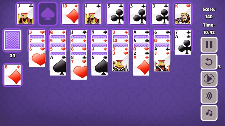 Limit Score Solitaire