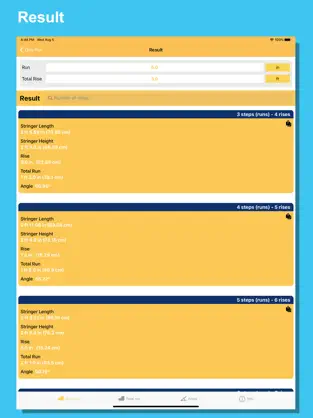 Captura 3 Stair stringer calculator iphone