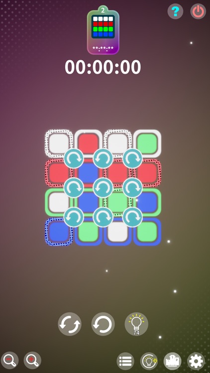 FlatCube : 2D RotationPuzzl‪e‬