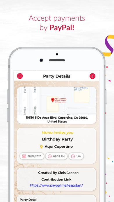 How to cancel & delete Party Signup - Invite & RSVP from iphone & ipad 3