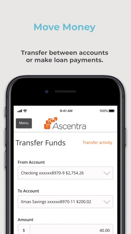 Ascentra CU Mobile screenshot-5