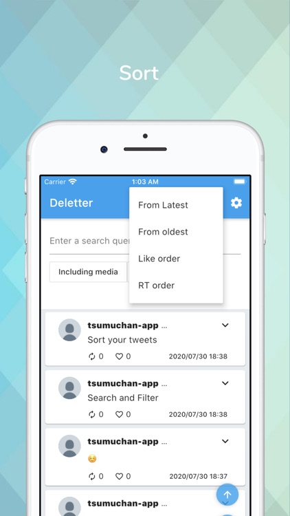 Deletter ~Delete Your Tweets~ screenshot-3