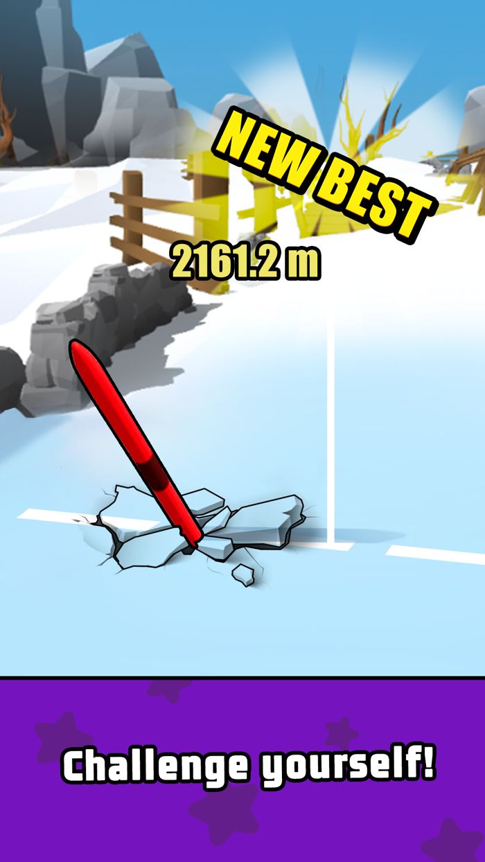 Javelin Dash Tap Throw Away