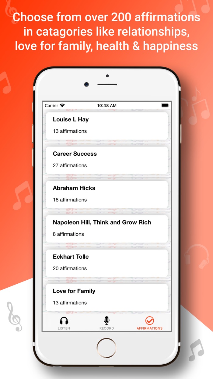 Powerful Voice Affirmations