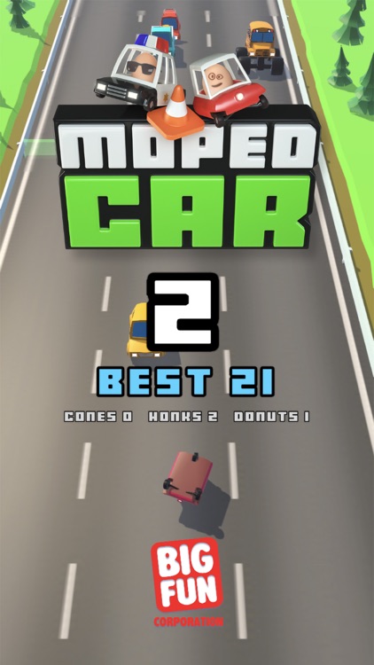 Moped Car Deluxe screenshot-4