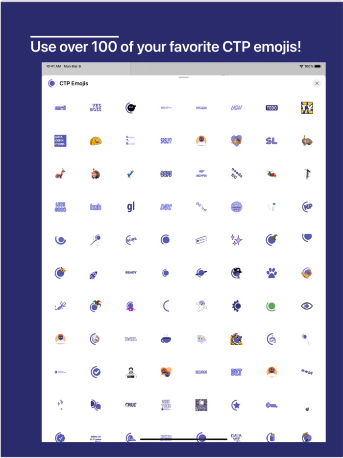 CTP Emoji Stickers