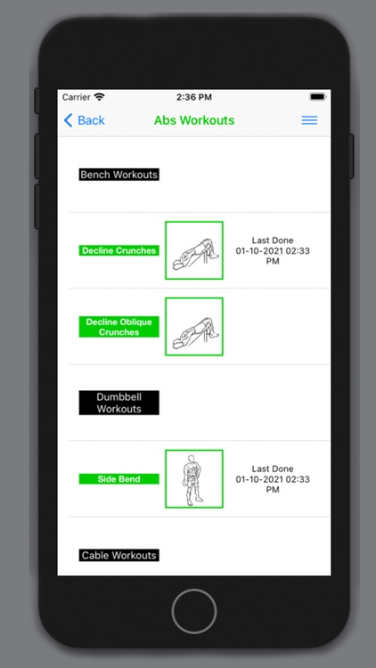 My Workout Daily Log