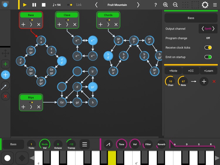 Senode - Graph Sequencer