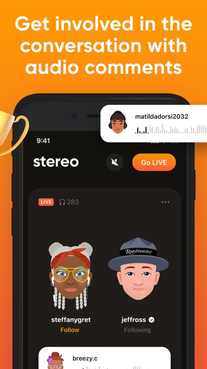 Stereo: Discover Live Podcasts screenshot-4