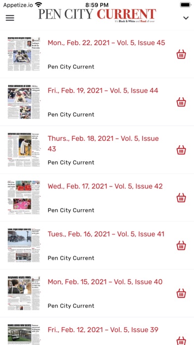 How to cancel & delete Pen City Current from iphone & ipad 2