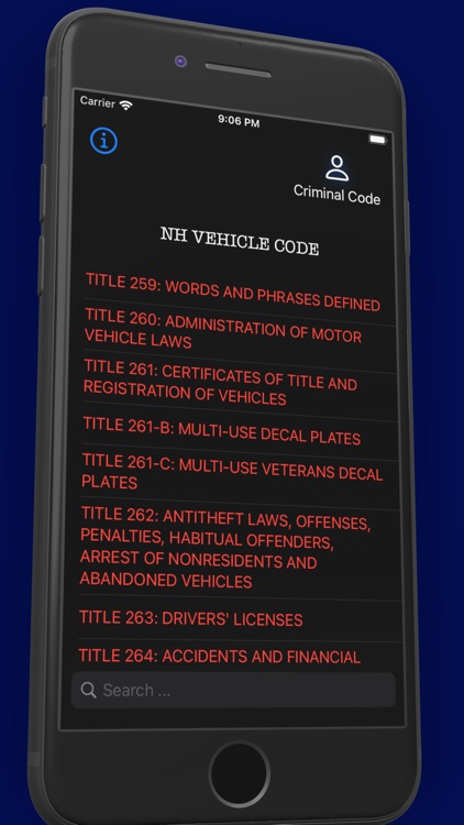 NH Criminal & Vehicle Code screenshot-4