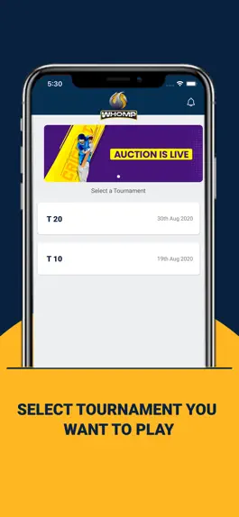 Game screenshot Whomp- IPL Auction Game mod apk