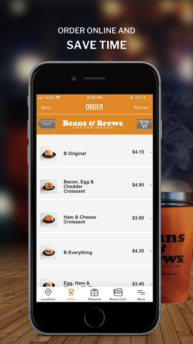 How to cancel & delete Beans & Brews from iphone & ipad 4