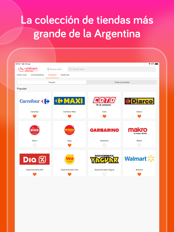 Catálogos y ofertas Argentina