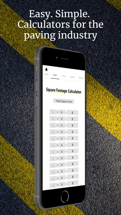 Paving Calculator