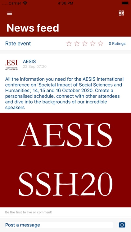 AESIS SSH20 conference