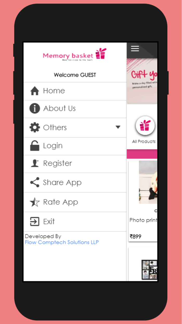 Memory Basket-Online Gift Shop