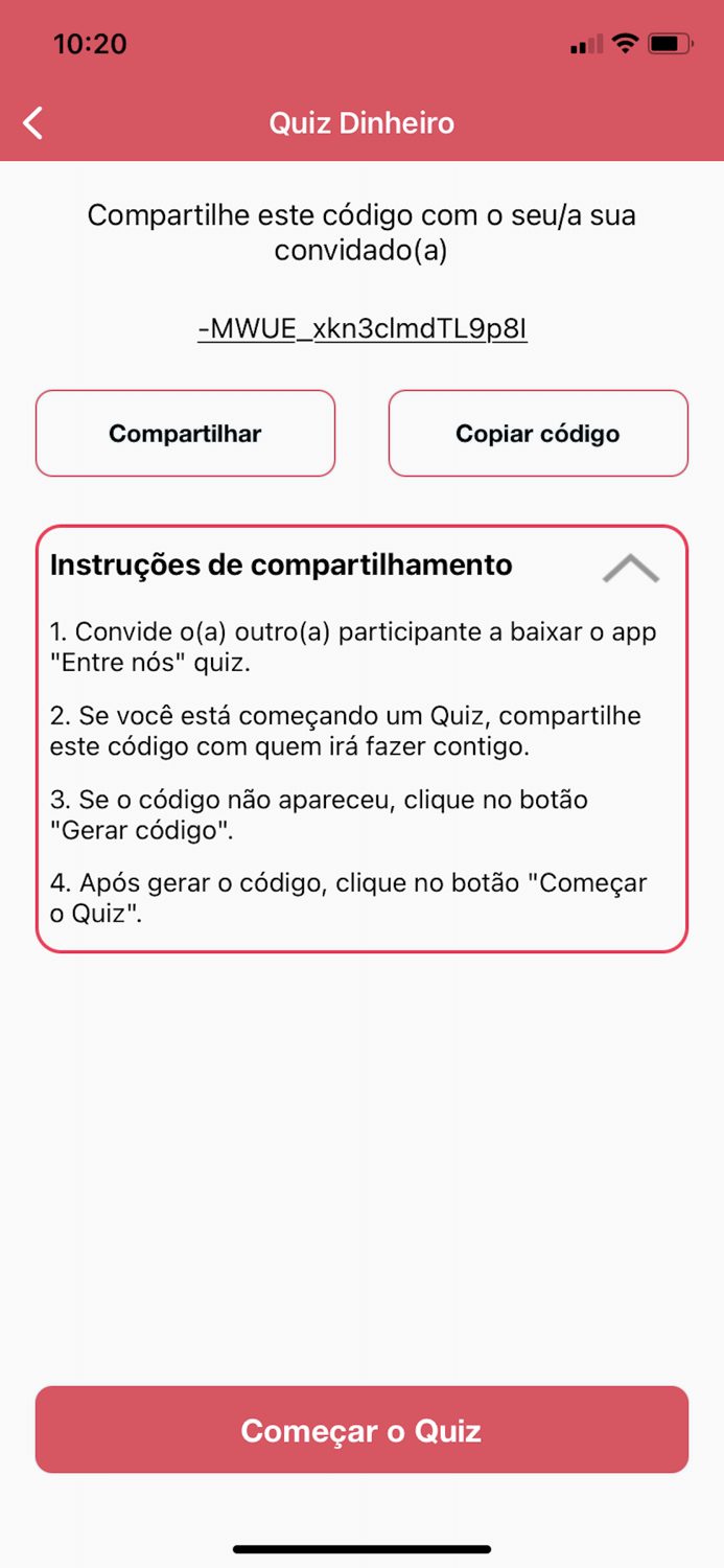 Entre Nós - Quiz para casais
