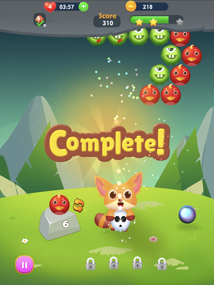 Bubble Shooter-Animals Match