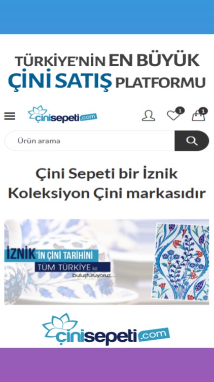 Çini Sepeti - Çini Satın Al