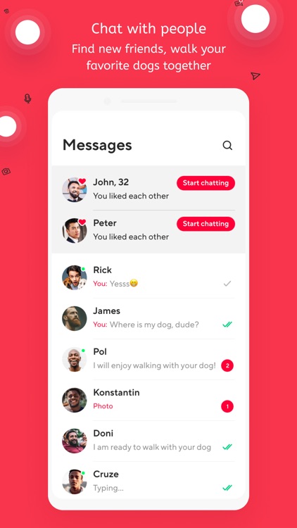 Rexi - Dog lovers dating app