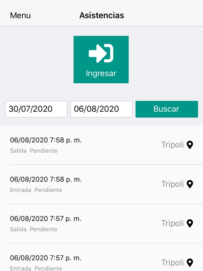 HRG Registro horas laborales