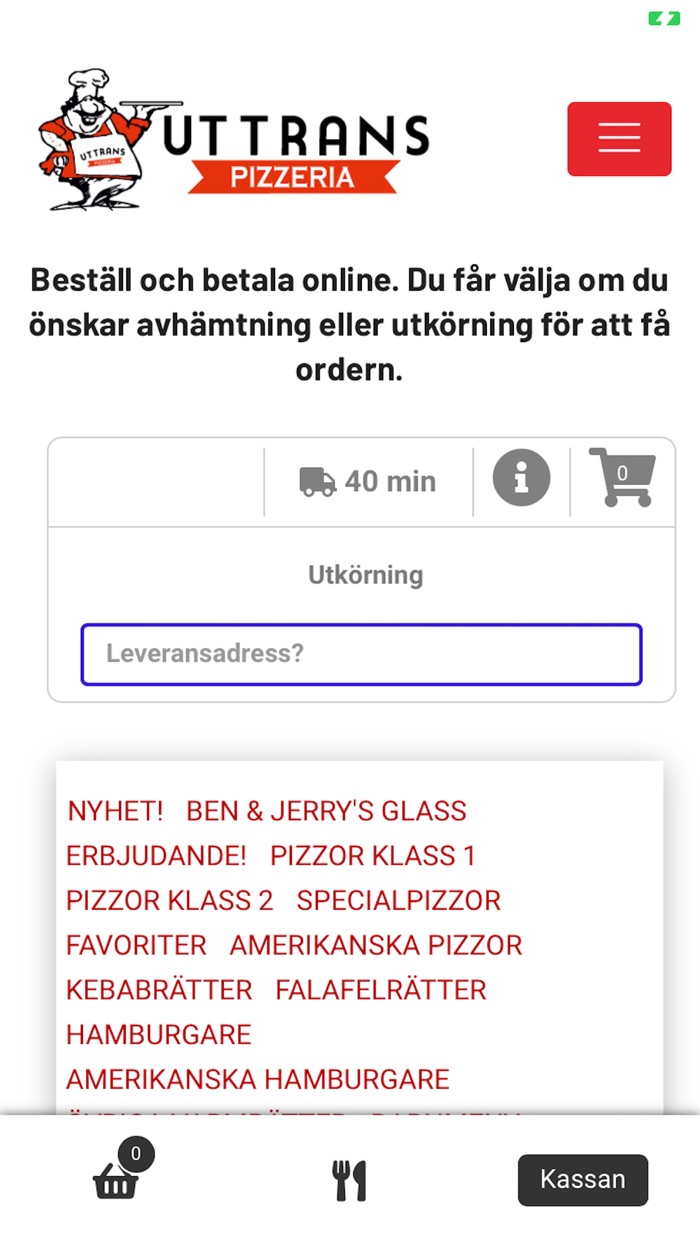 Uttrans Pizzeria