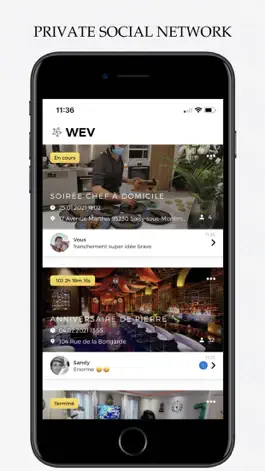 Game screenshot WeV - Live your events mod apk