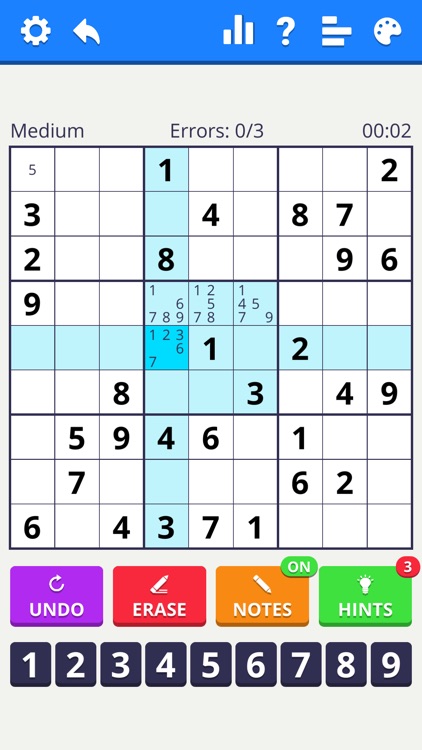 Sudoku Levels - classic puzzle screenshot-5