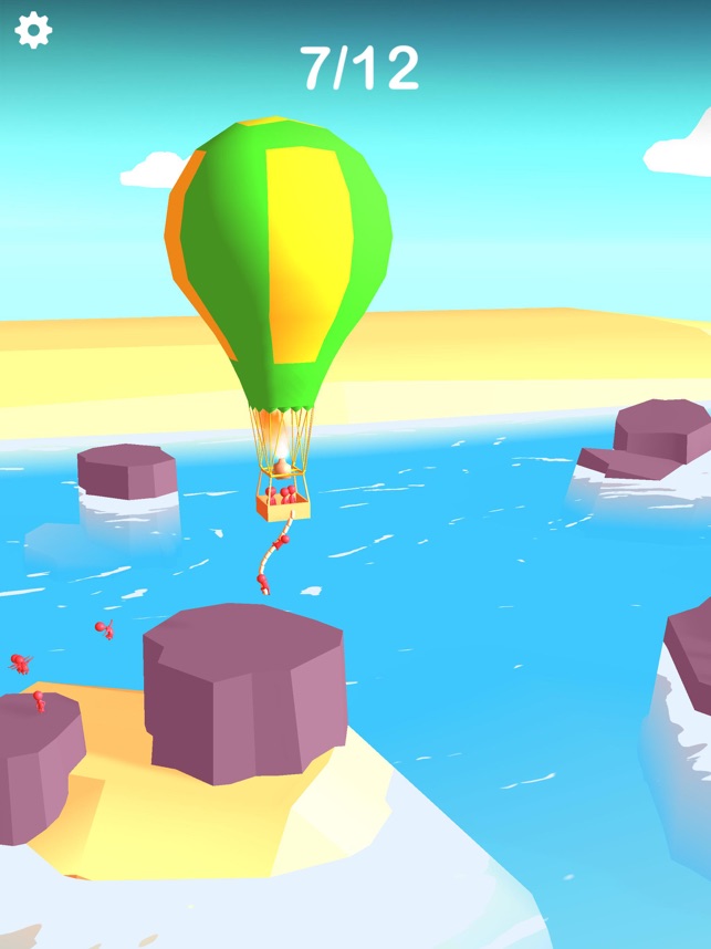 Balloon Escape 3D, game for IOS