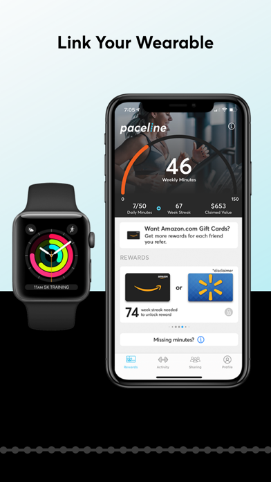 Paceline: Rewards for Exercise screenshot 2