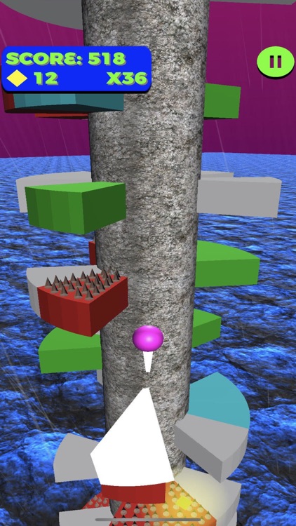 Stormy Helix: 3D Jumping Game screenshot-3