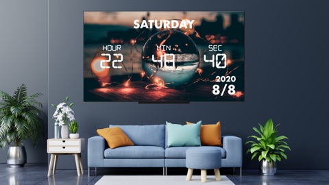 Screenshot #2 for Smart Clock:4k Live wallpaper