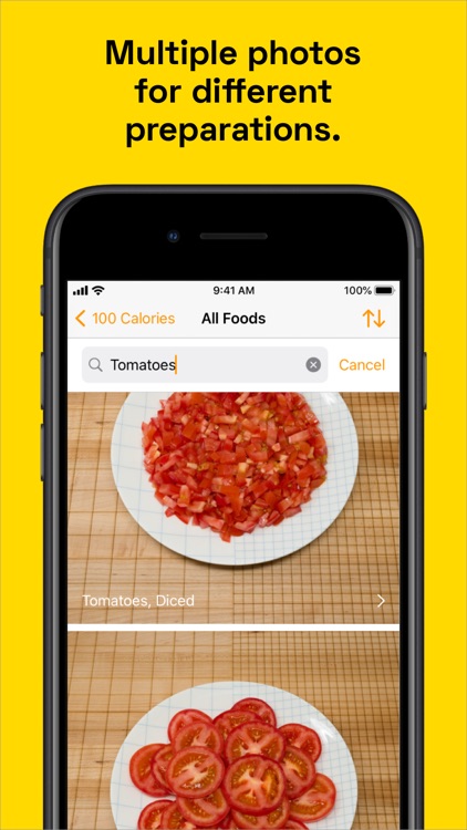 100 Calories: Food Photos screenshot-4
