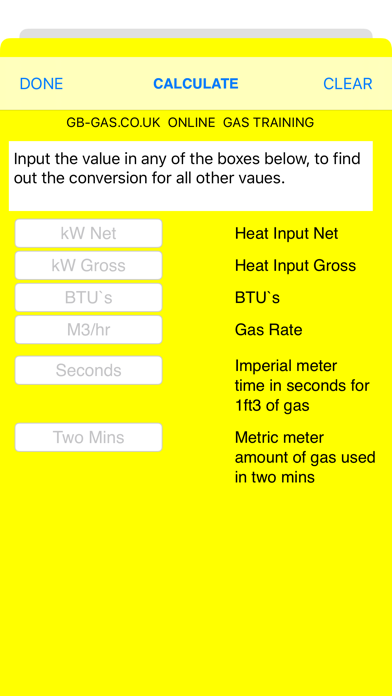 How to cancel & delete GB Gas Conversion Calculator from iphone & ipad 2