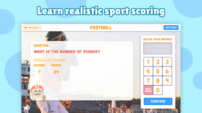 Math Fluency with Sports: x, ÷ screenshot 4