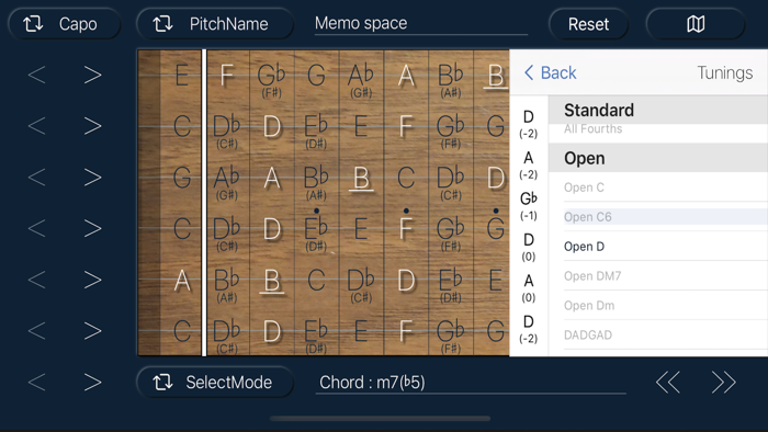 Fret Map