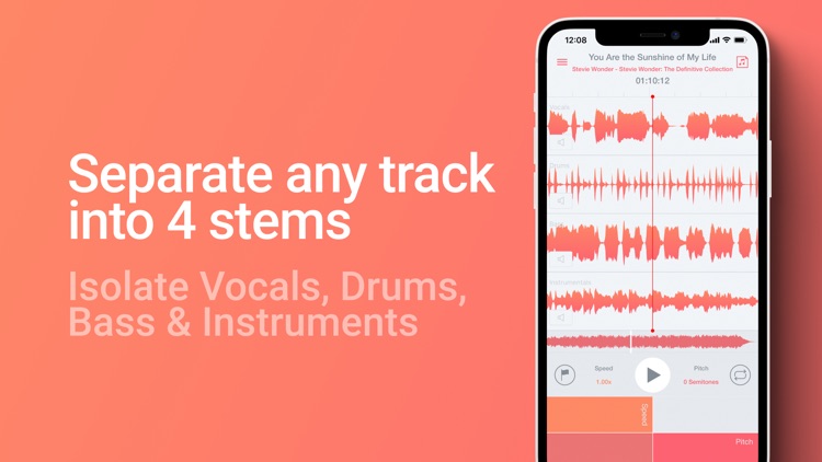 Transcribe+ Slow Down Music