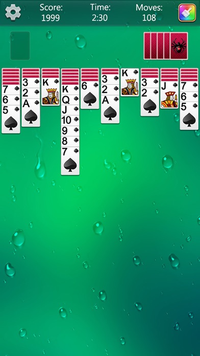 Spider Solitaire Fun screenshot1