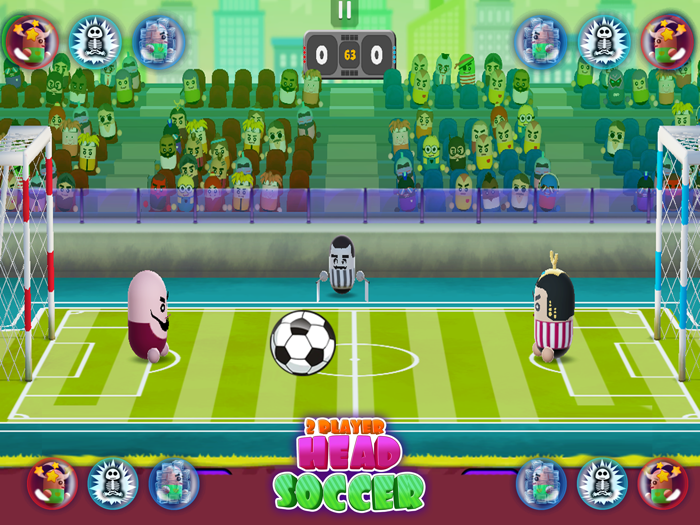 2 Player Head Soccer