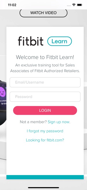 fitbit learn login