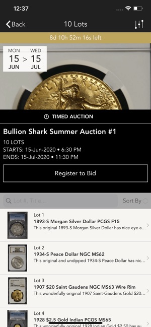 Bullion Shark Auctions(圖3)-速報App