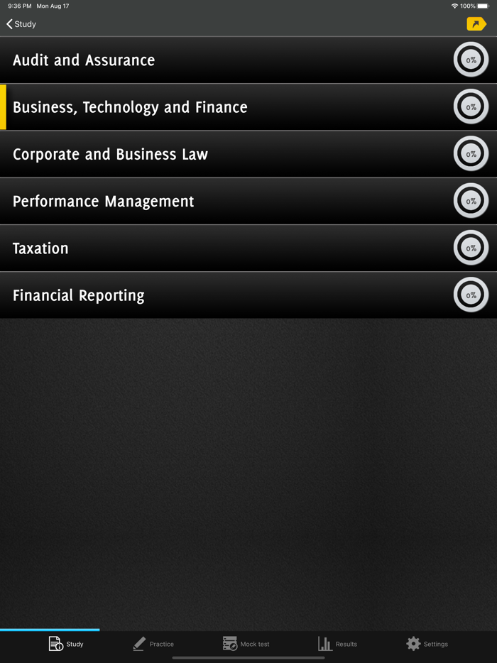 ACCA Exam Revision Prep