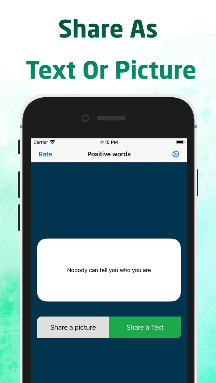 Positive Words Widget