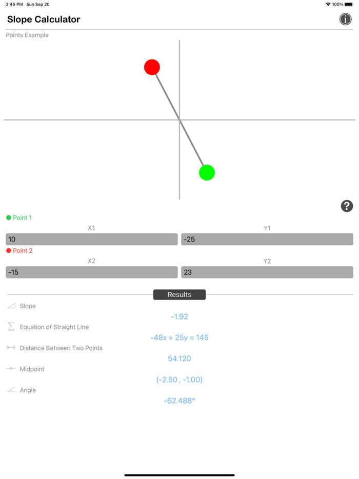 Slope Calculator Plus