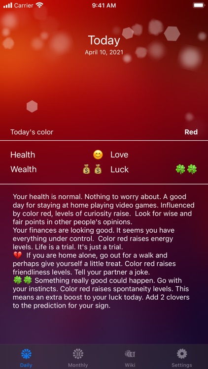Color Horoscope screenshot-3