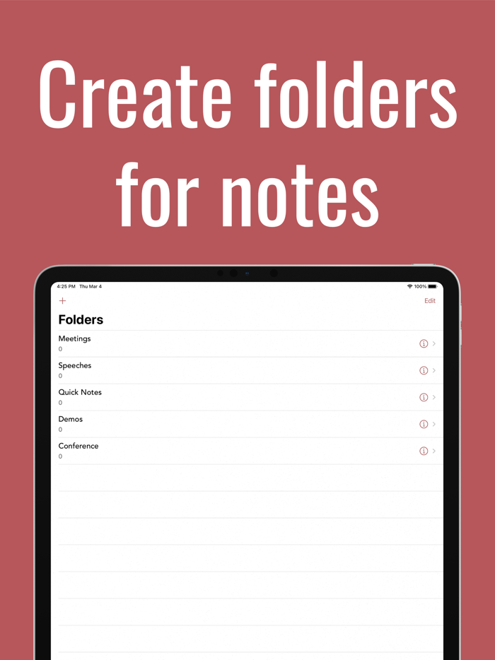 Audio Notes Record Voice Memo