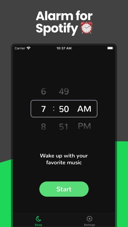 Music Alarm Clock for Spotify+